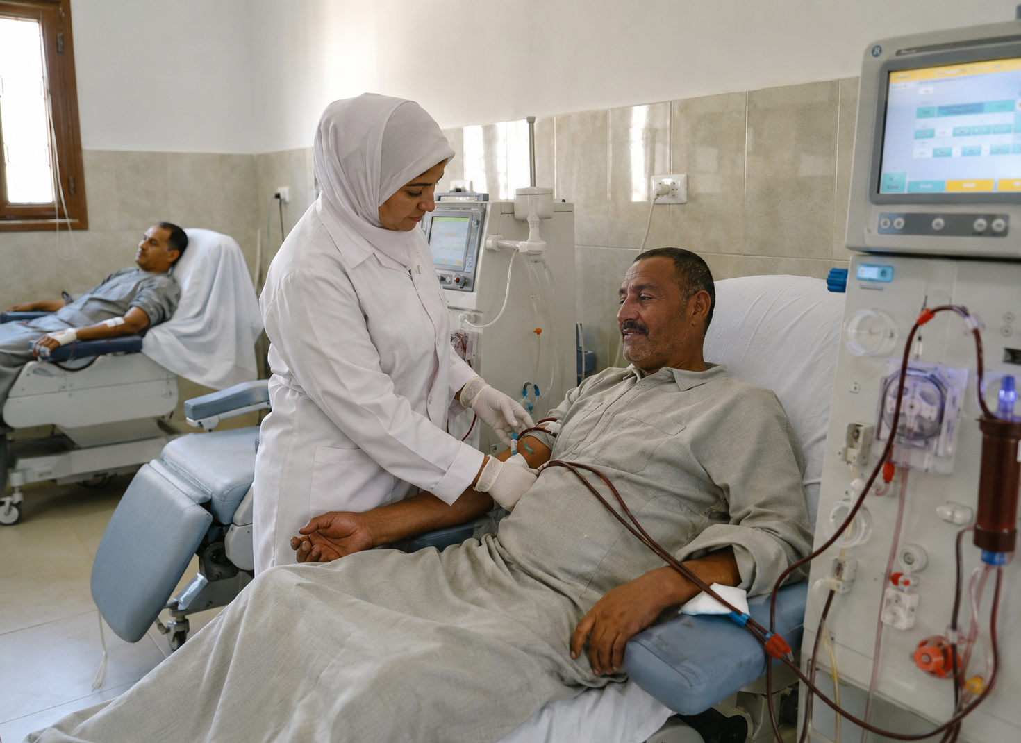 تطوير وحدة غسيل كلوي