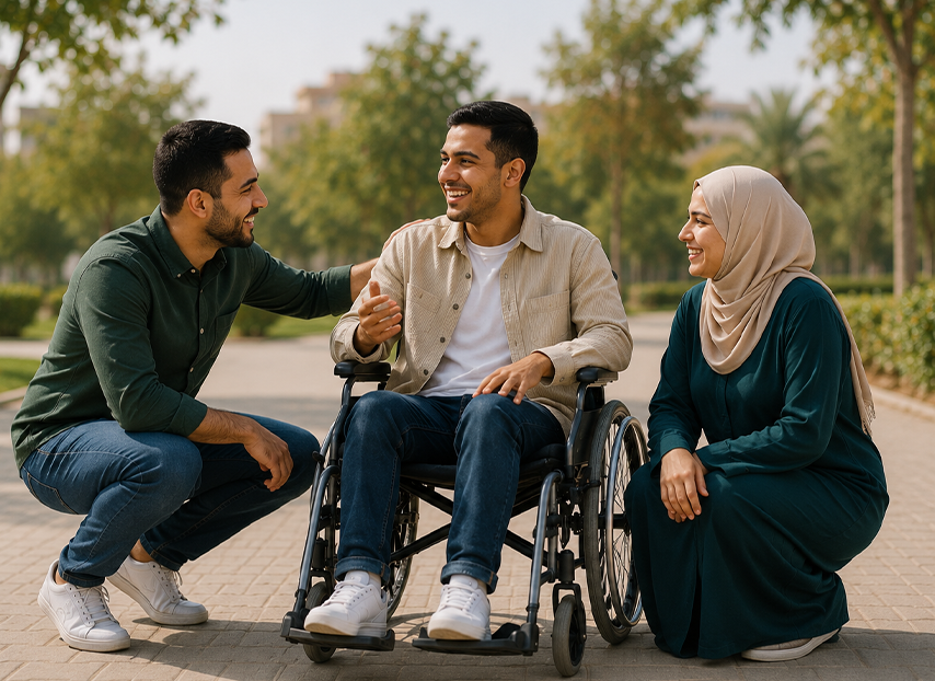 ​رعاية ذوي القدرات الخاصة